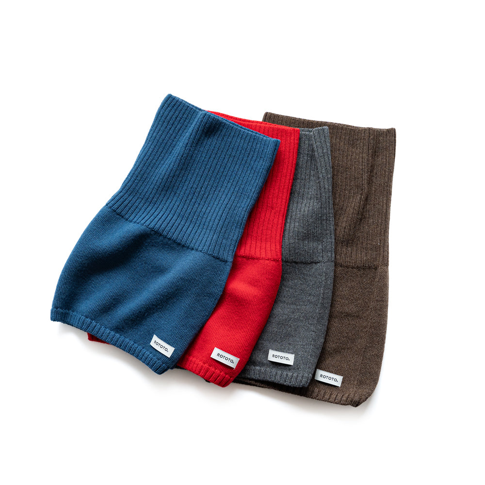 ROTOTO EXTRA FINE MERINO SEAMLESS SNOOD