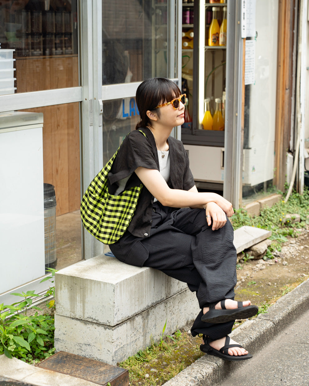 HAVERSACK Linen cardigan