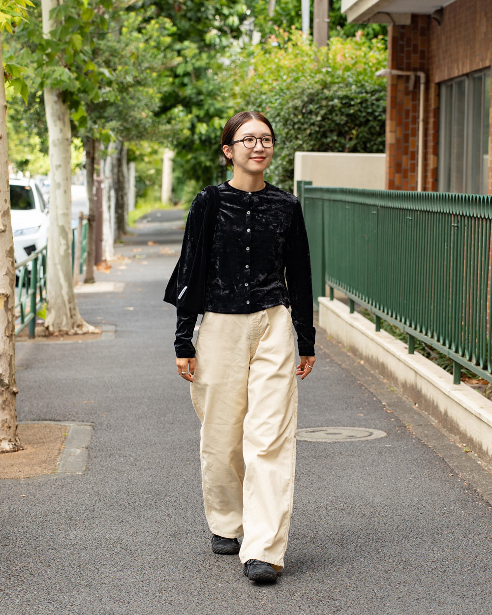 Oblada VELOUR CARDIGAN