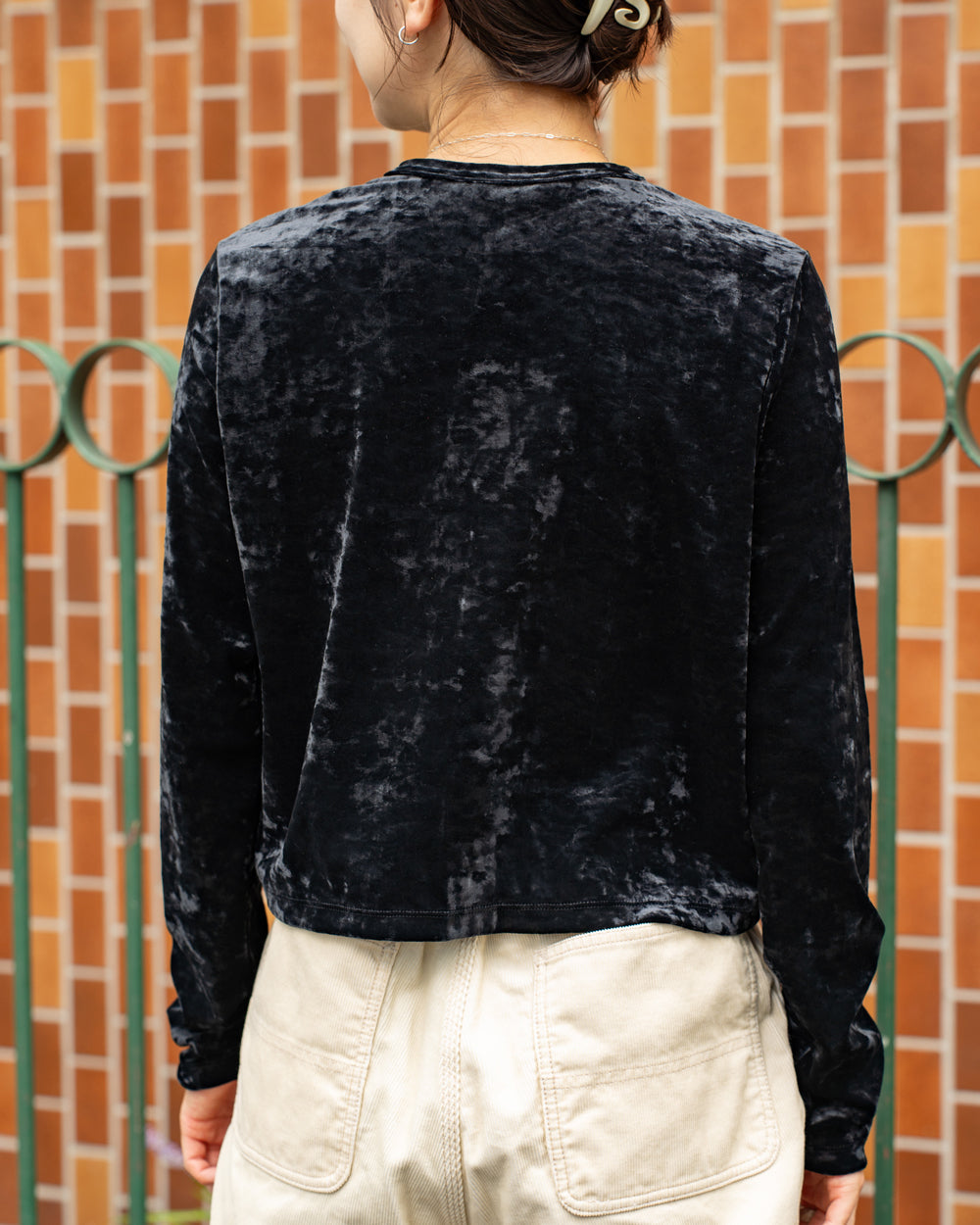 Oblada VELOUR CARDIGAN