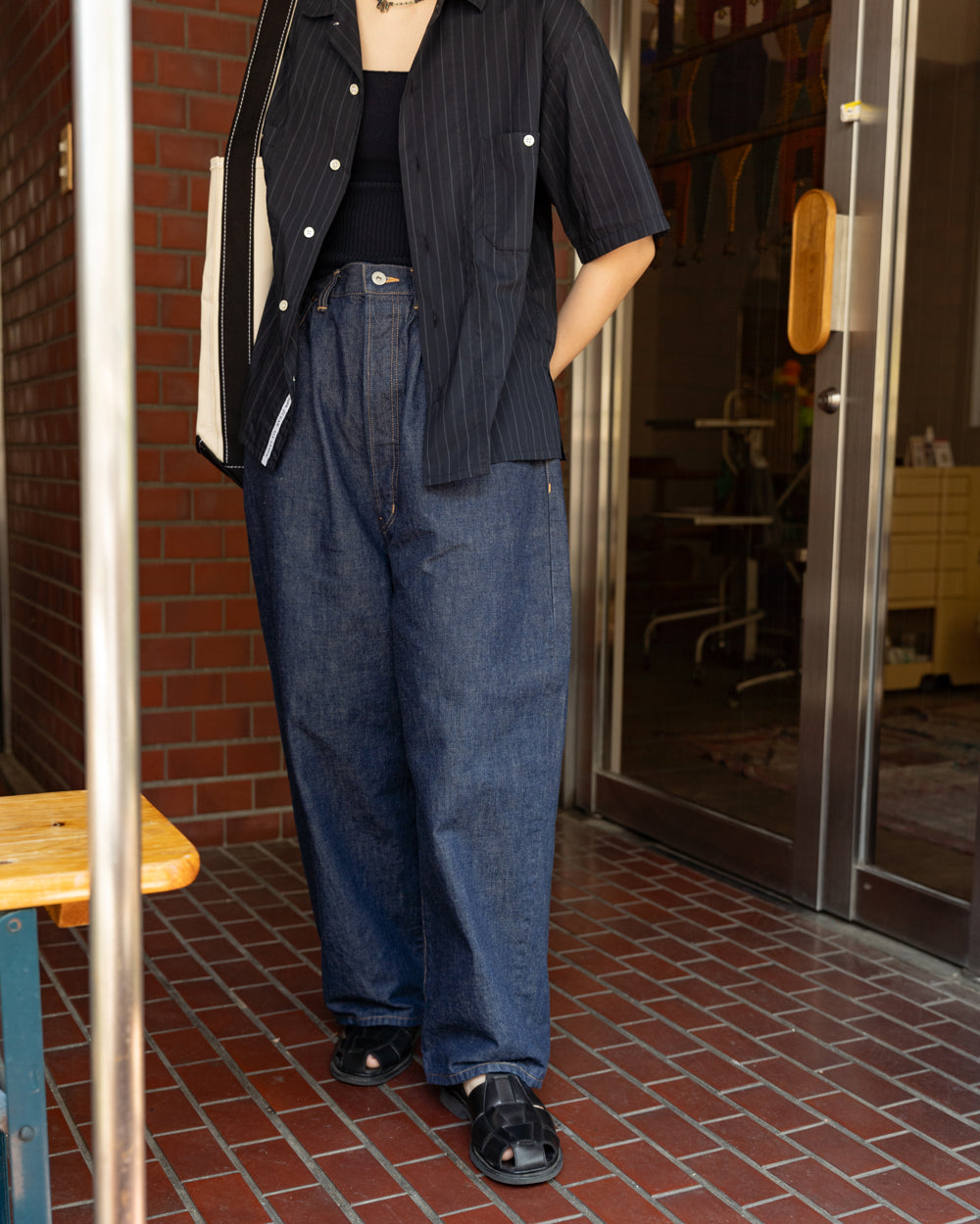 HAVERSACK  Wide Tapered Denim