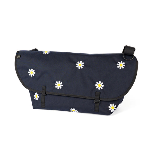 BLUE LUG × Friday  THE MESSENGER BAG - Flower embroidery