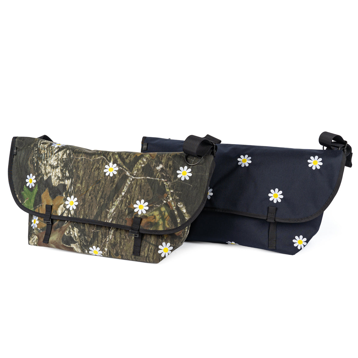 BLUE LUG × Friday  THE MESSENGER BAG - Flower embroidery