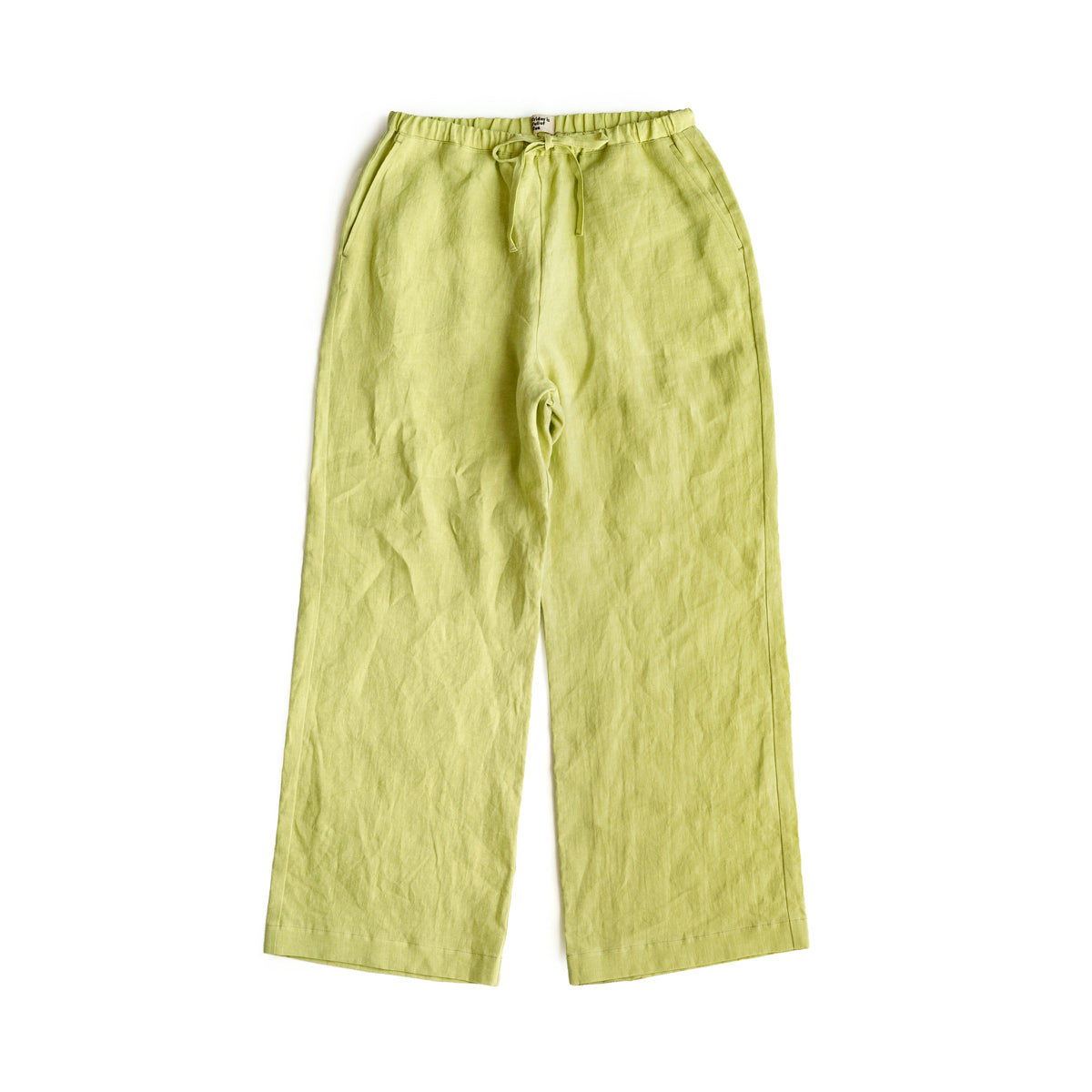 F F F   Easy pants  -Linen  "Lime"