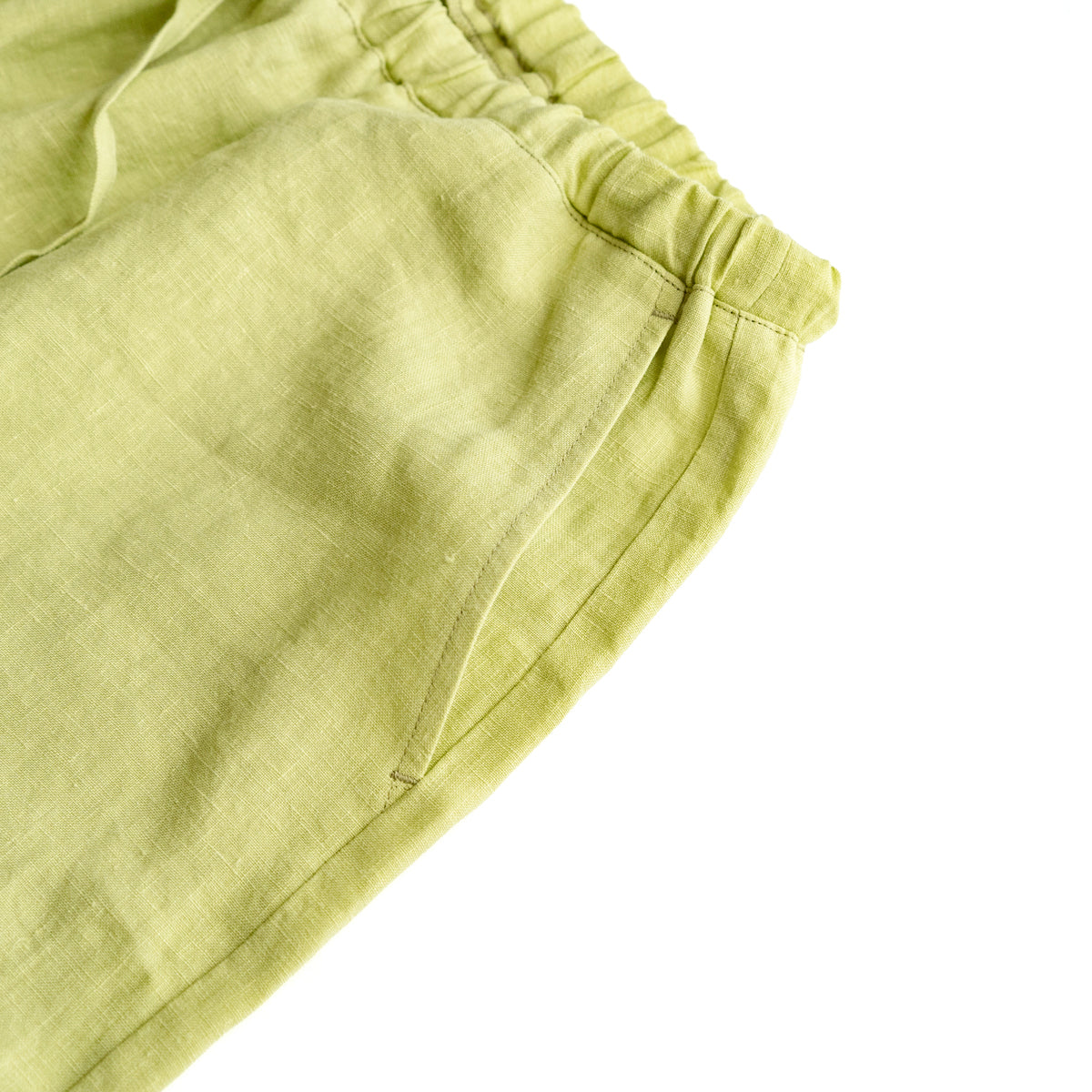 F F F   Easy pants  -Linen  "Lime"