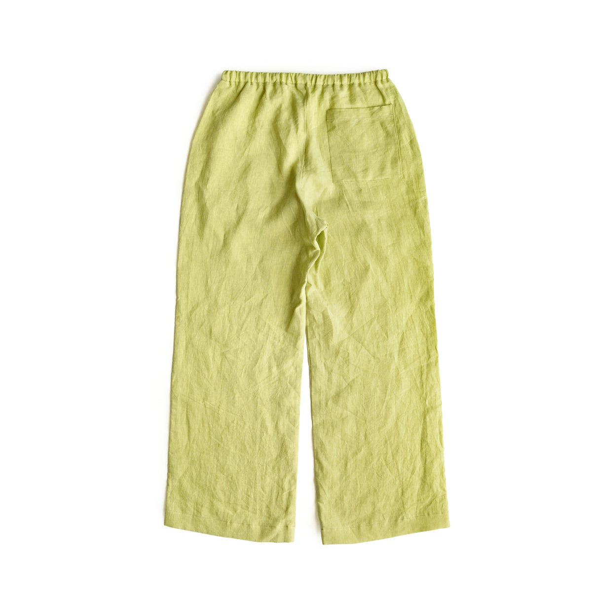 F F F   Easy pants  -Linen  "Lime"