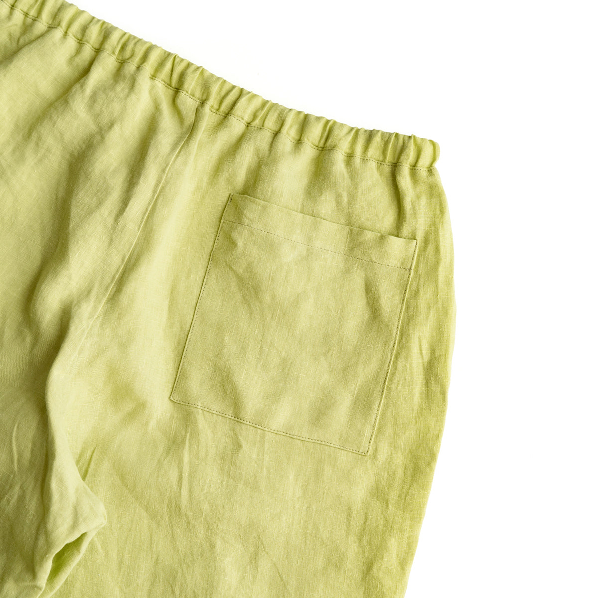 F F F   Easy pants  -Linen  "Lime"