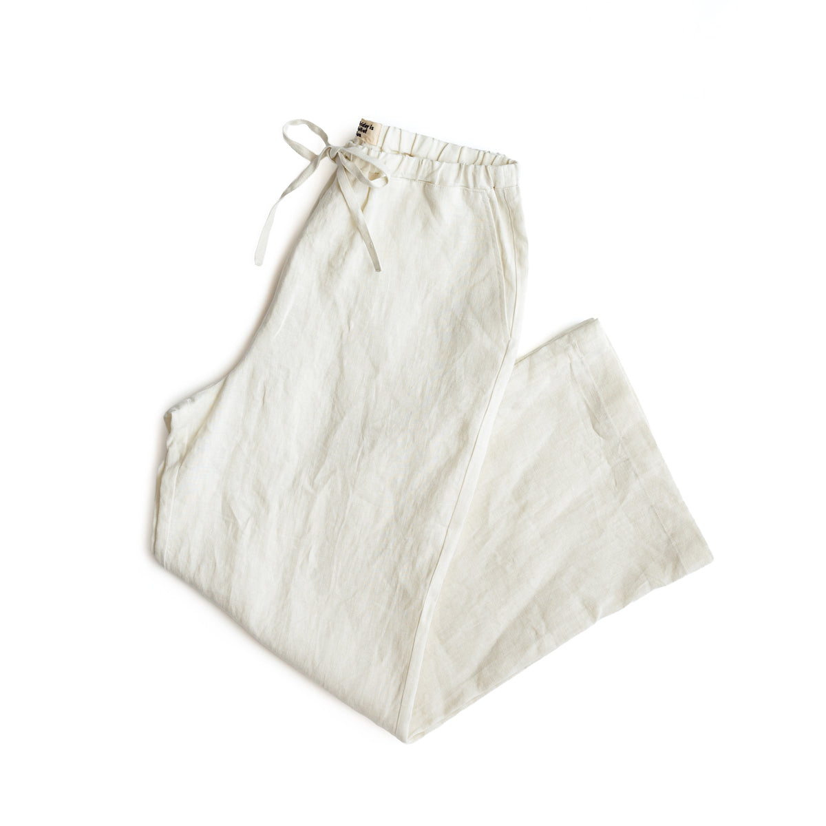 F F F   Easy pants  -Linen  "Off white"