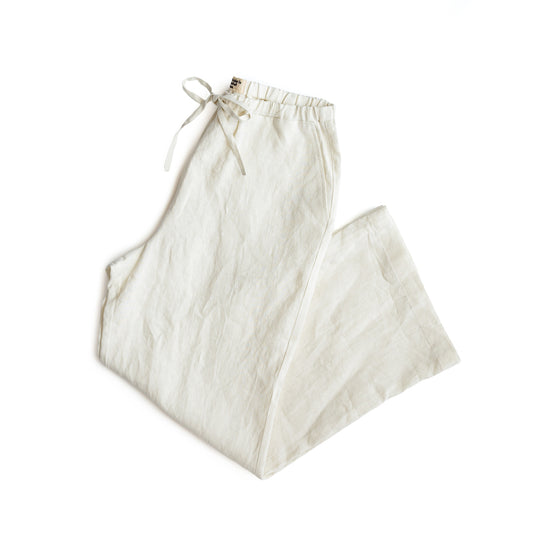 F F F   Easy pants  -Linen  "Off white"
