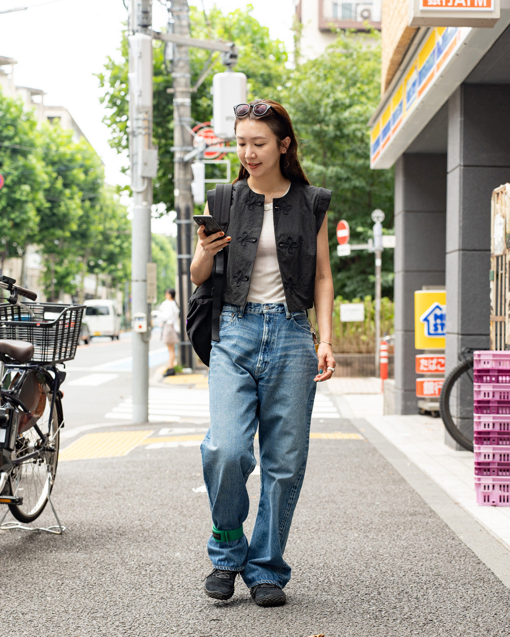 HAVERSACK × Friday  Compact gilet -Black