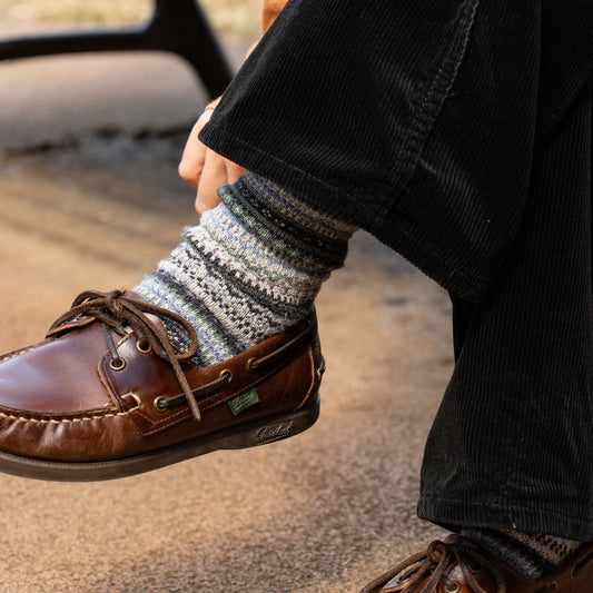 ROTOTO NORDIC PATTERN SOCKS