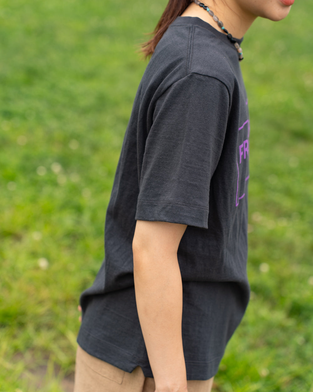 Americana Print tee "FRONT ROW ONLY"