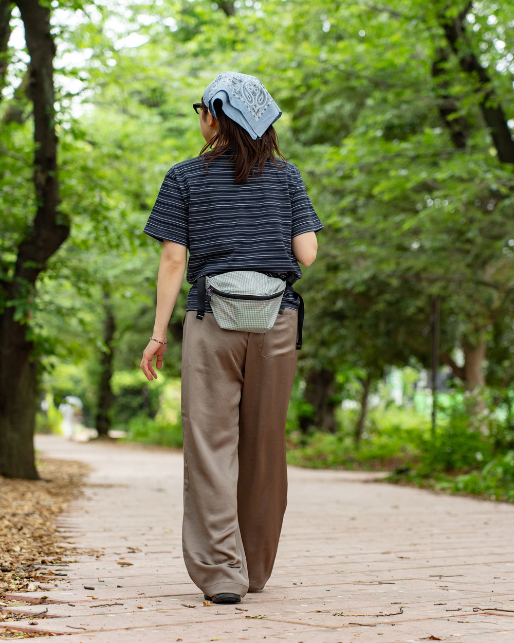 F F F   Easy pants  -Satin "Greige"
