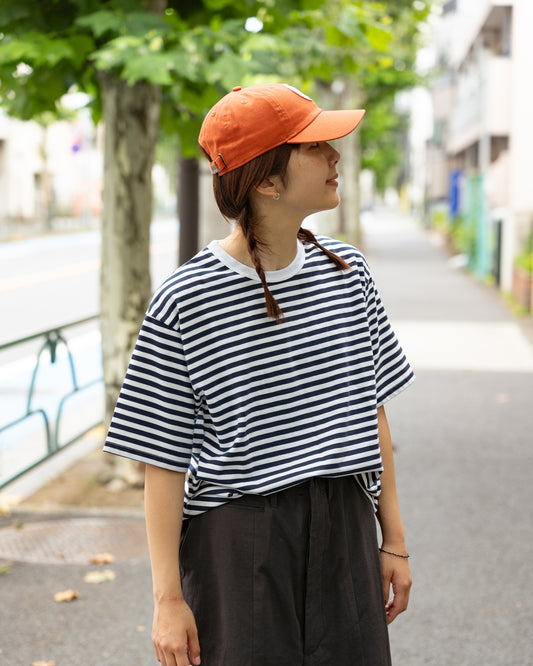 nanamica COOLMAX Stripe Jersey Tee