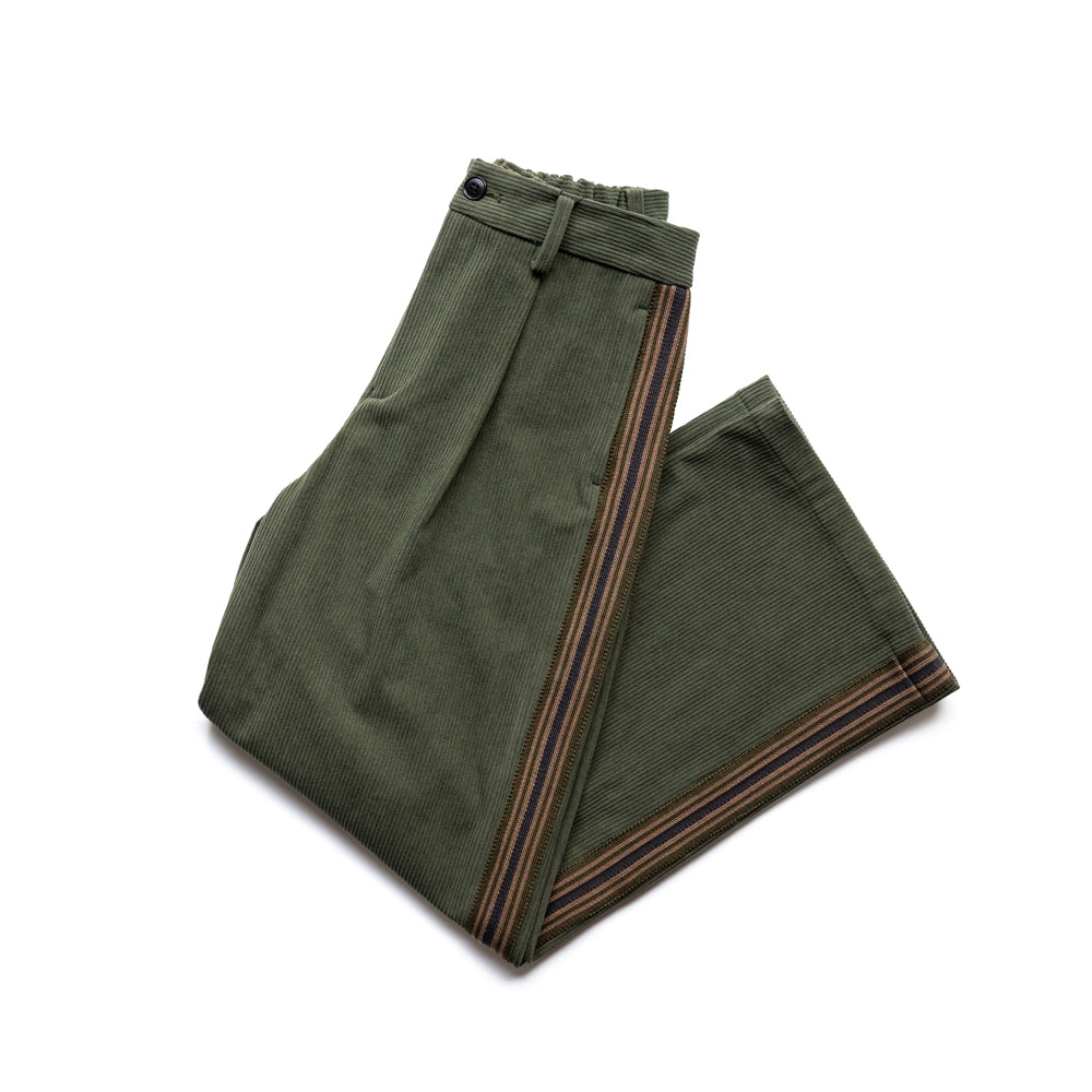 COOHEM  KNIT SIDELINE CORDUROY PANTS