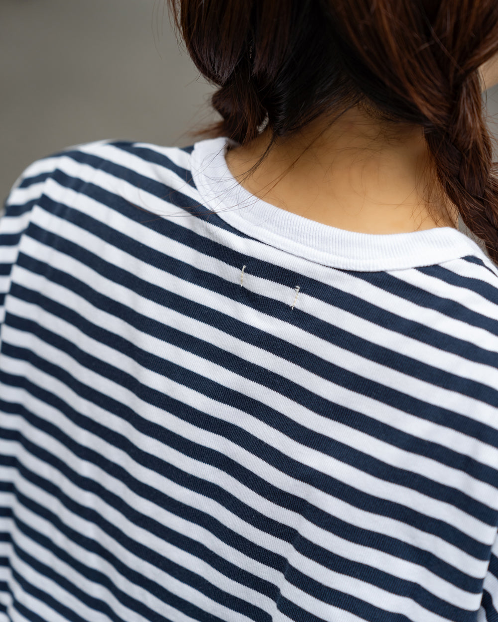 nanamica COOLMAX Stripe Jersey Tee