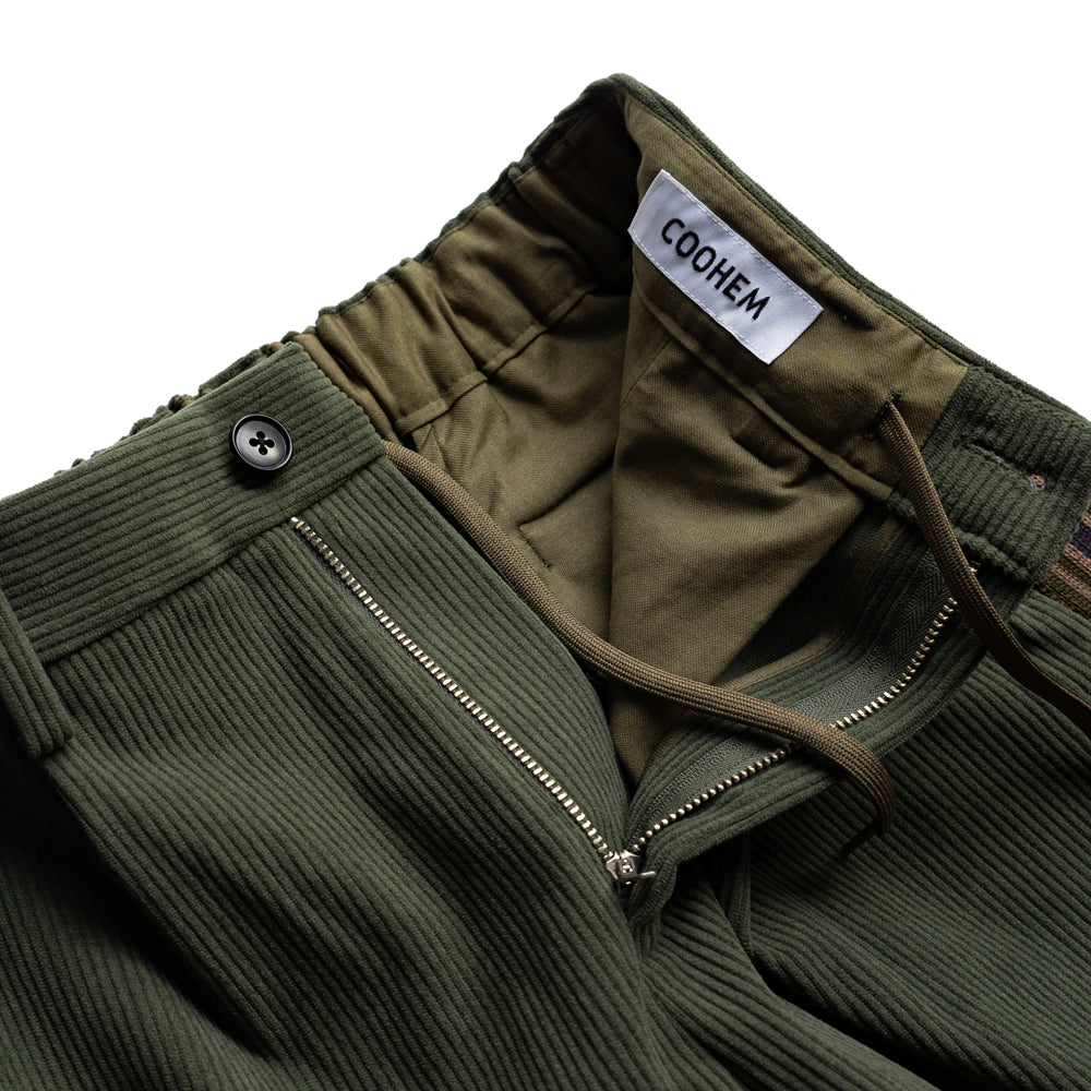 COOHEM  KNIT SIDELINE CORDUROY PANTS