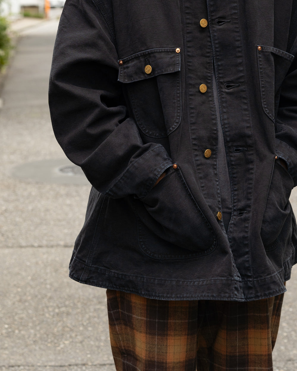 Oblada TENT LINE COVERALL -BLACK