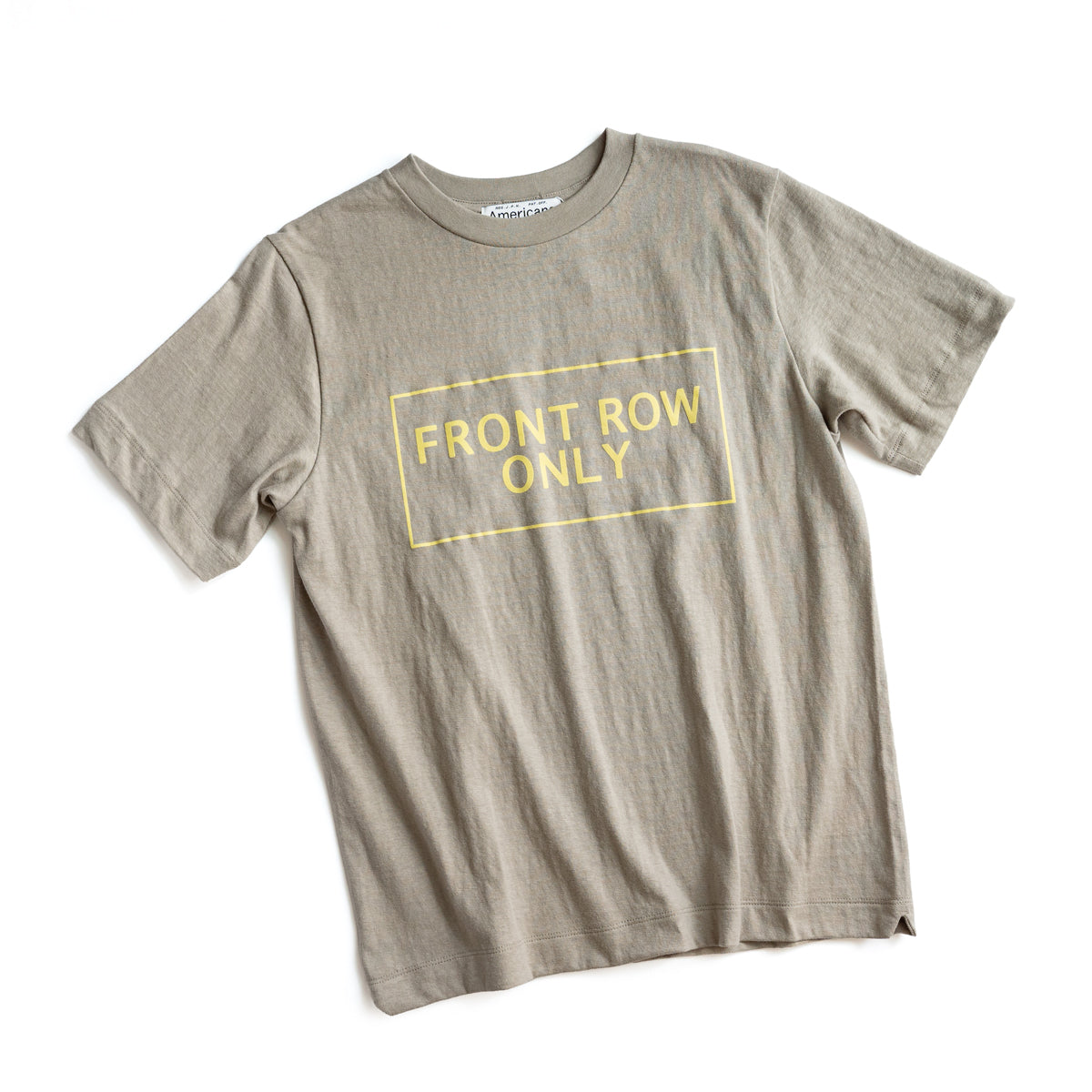 Americana Print tee "FRONT ROW ONLY"