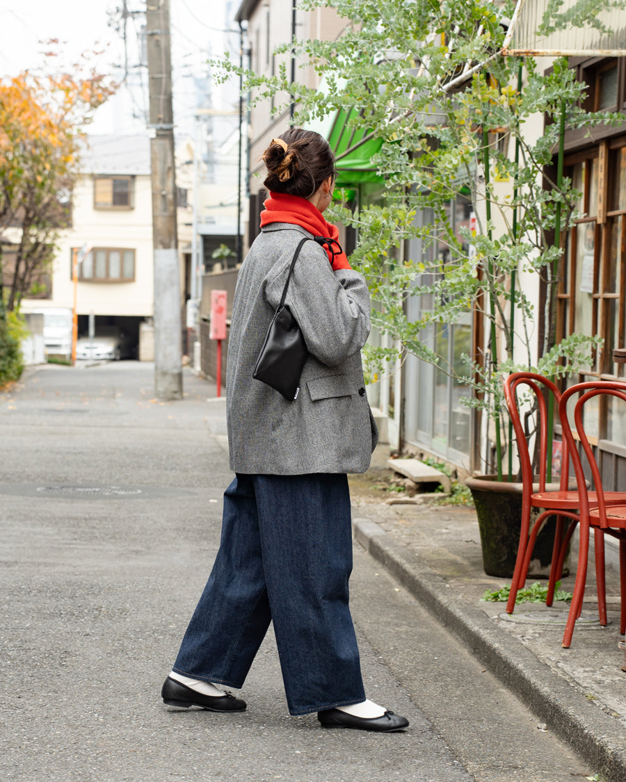 Oblada UNCONSTRUCTION JACKET -GLEN CHECK