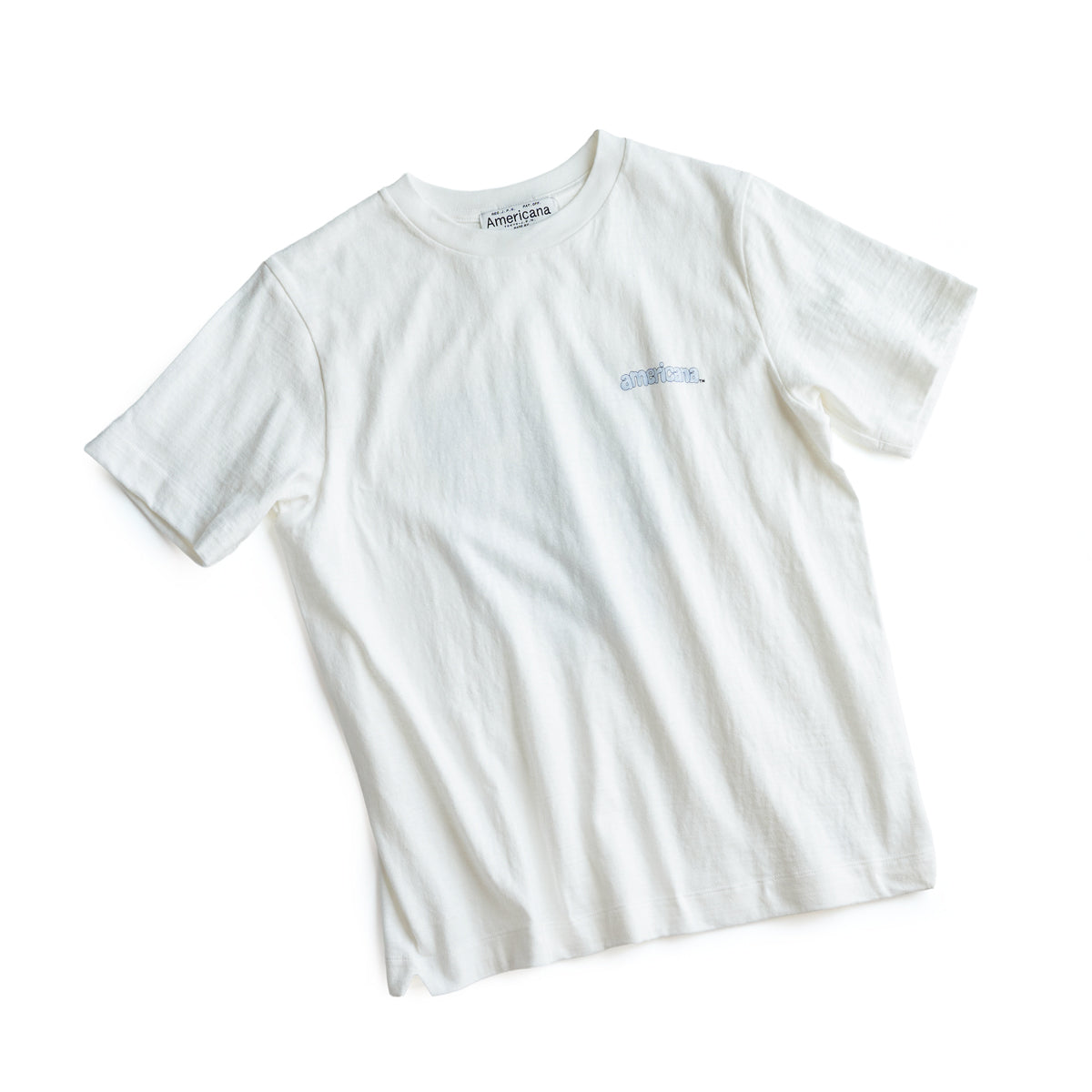 Americana Print tee "You say good bye and I say hello"