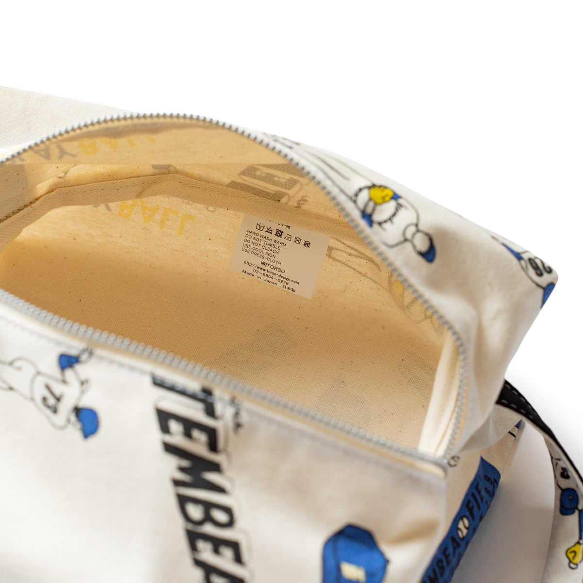 TEMBEA　GARMENT BAG SMALL "BASEBALL"