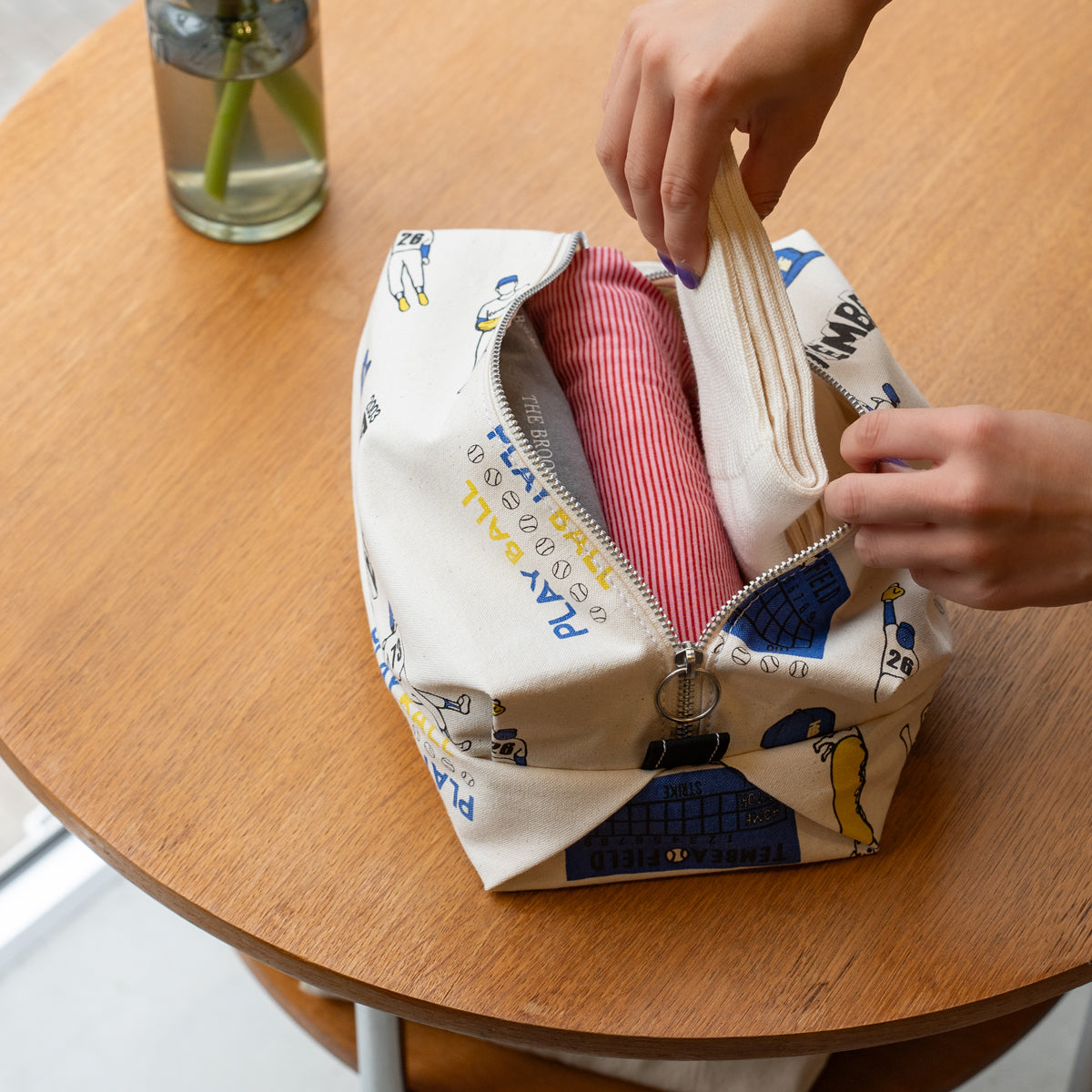 TEMBEA　GARMENT BAG SMALL "BASEBALL"