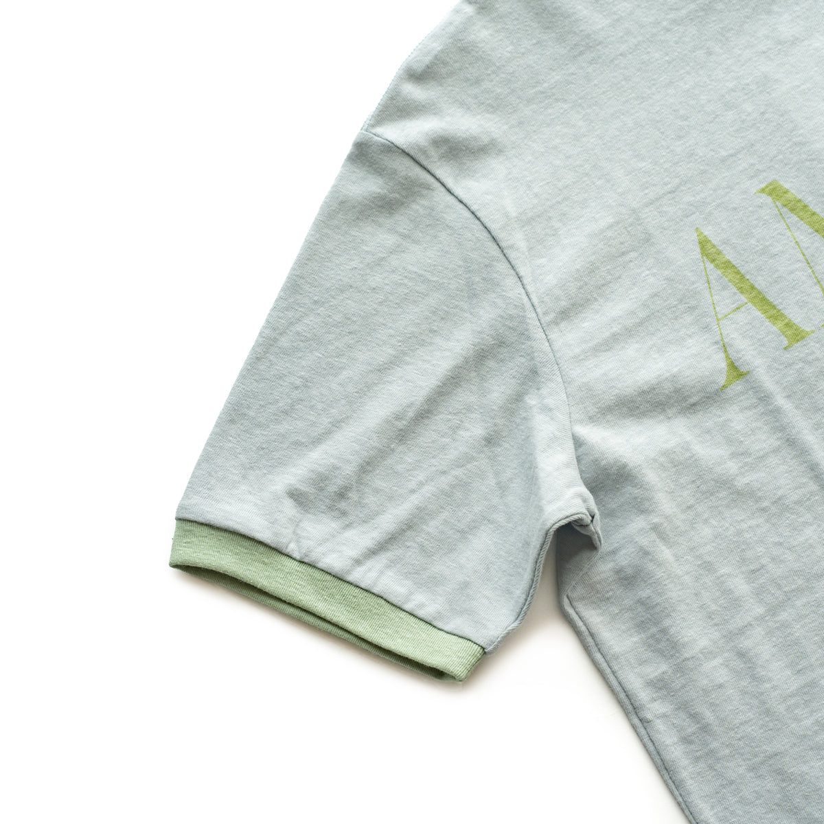 Americana Cropped ringer tee