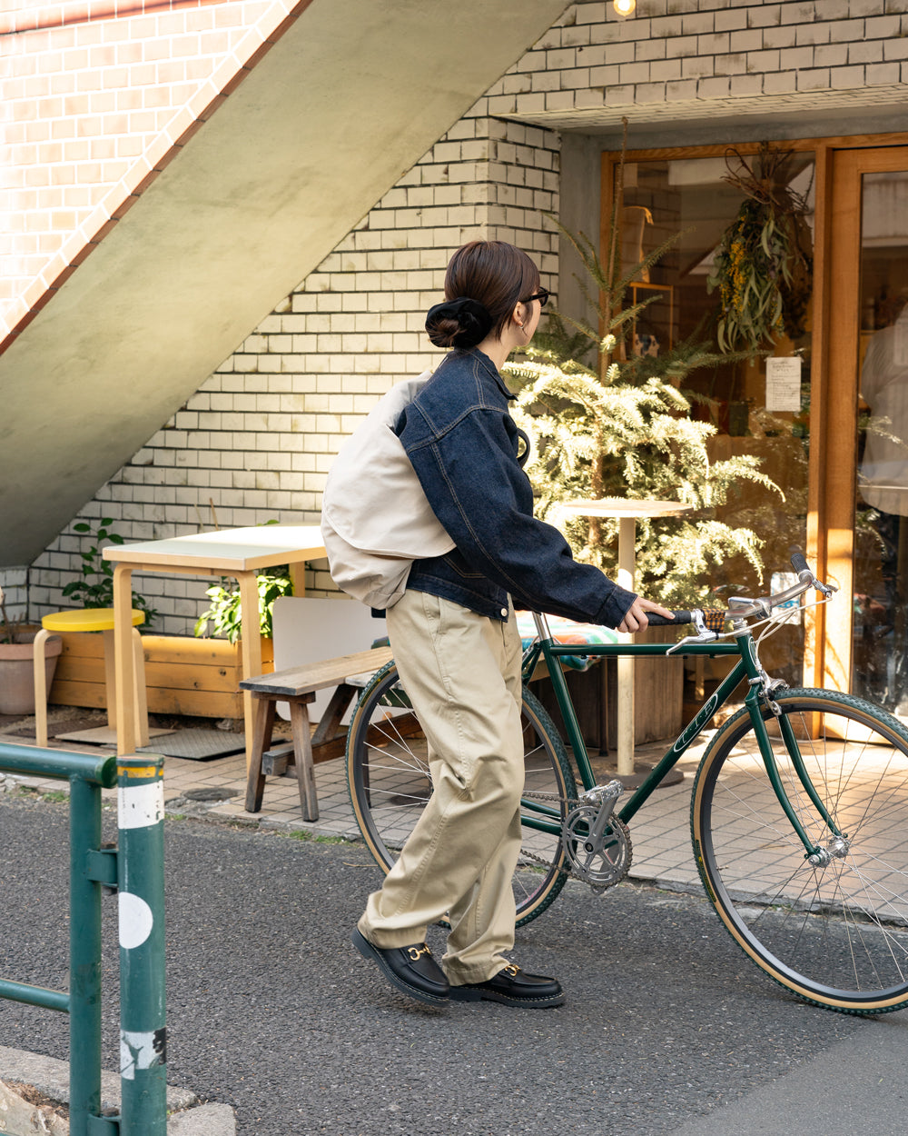 nanamica Wide Chino Pants -Khaki – Friday