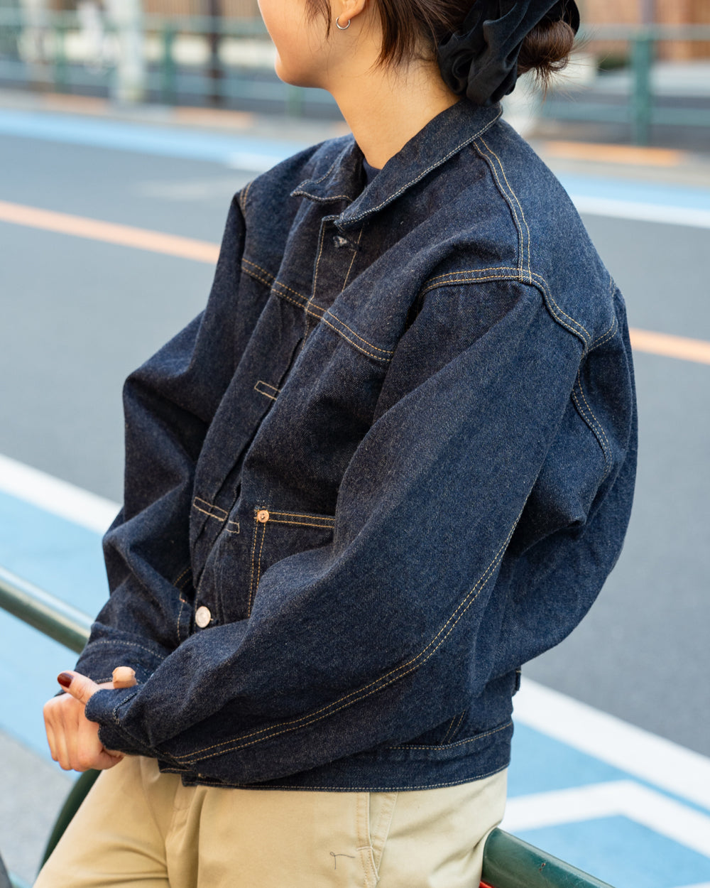 Oblada デニムジャケット ダークブルー Oblada 1936 DENIM JACKET – Friday