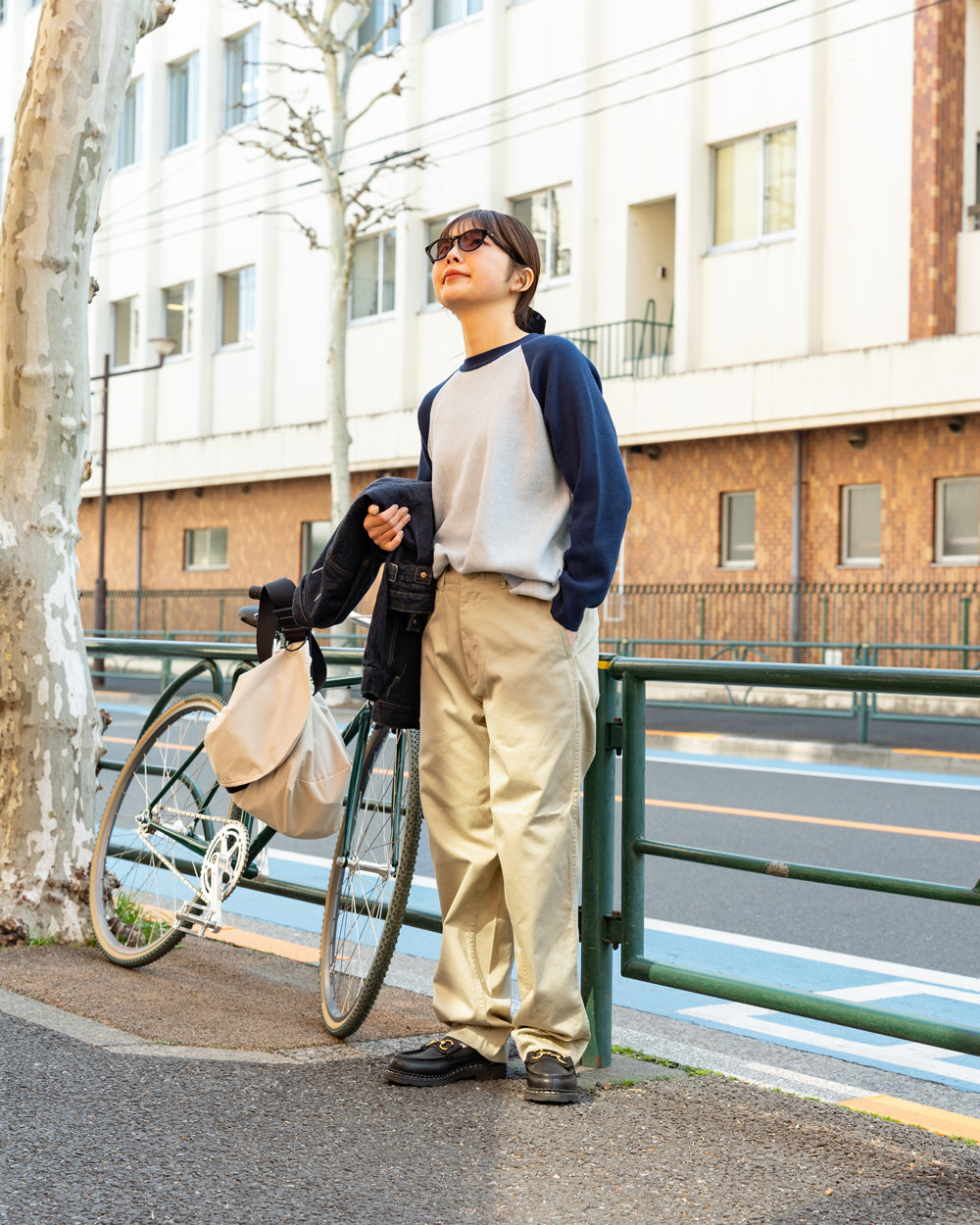 nanamica Wide Chino Pants -Khaki – Friday