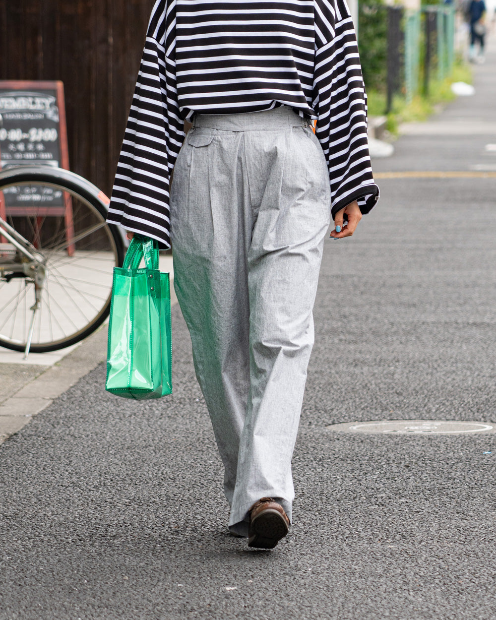 nanamica Cotton Buff Cloth Gurkha Pants