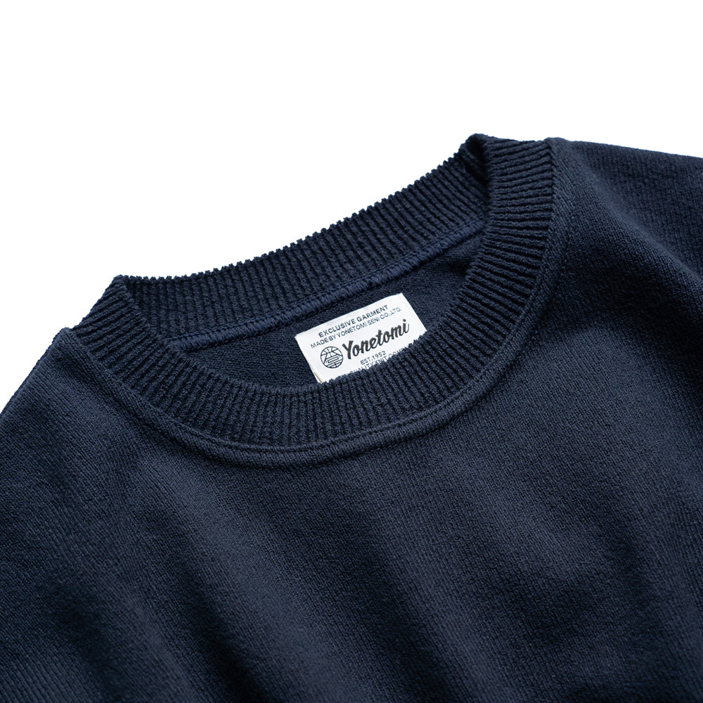 Yonetomi  WAVE COTTON KNIT PULLOVER