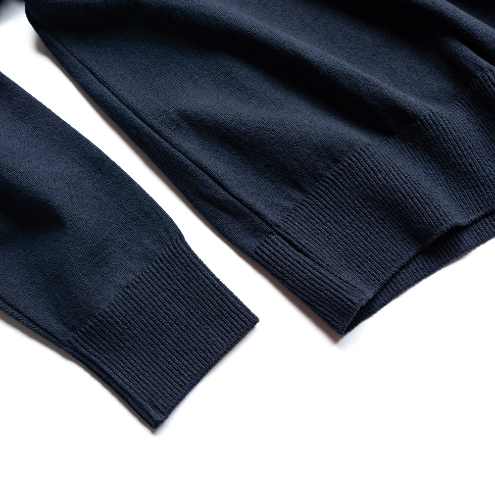 Yonetomi  WAVE COTTON KNIT PULLOVER