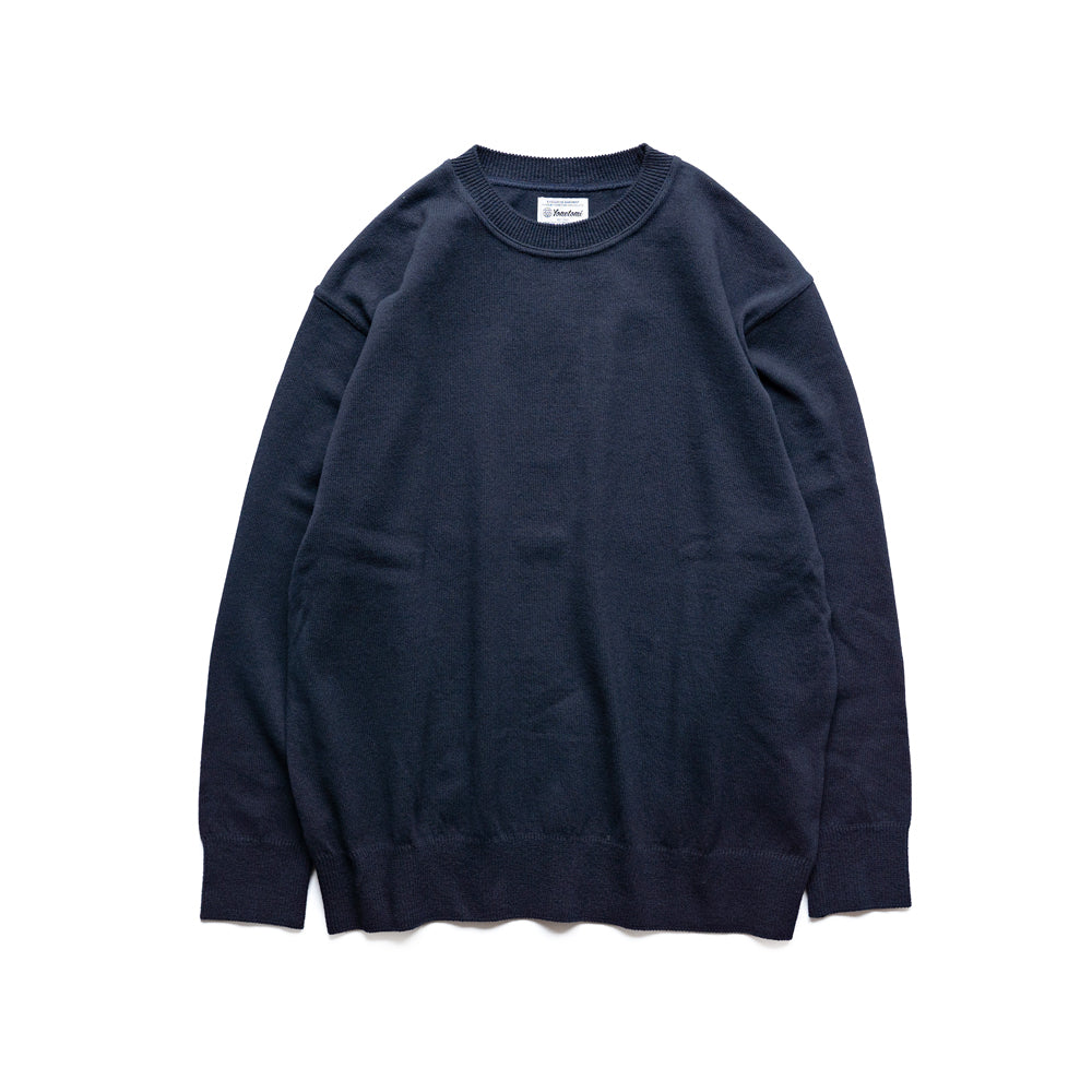 Yonetomi  WAVE COTTON KNIT PULLOVER