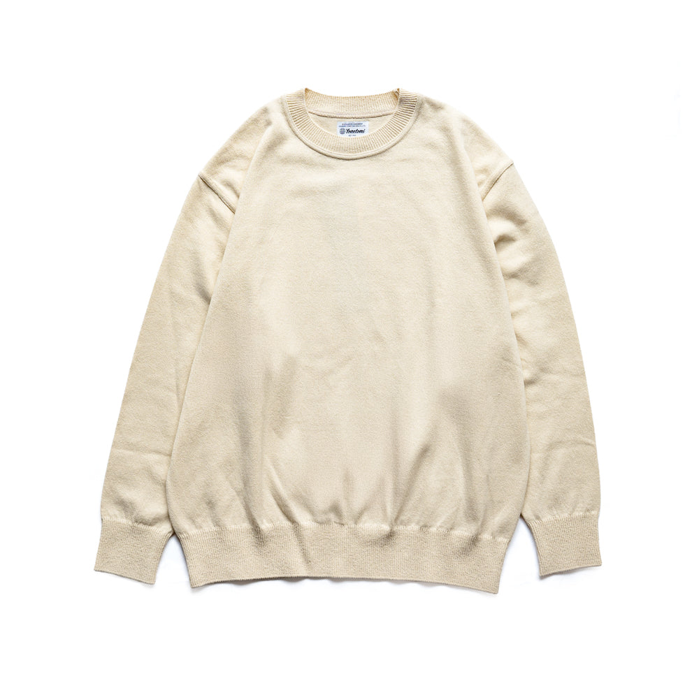 Yonetomi  WAVE COTTON KNIT PULLOVER