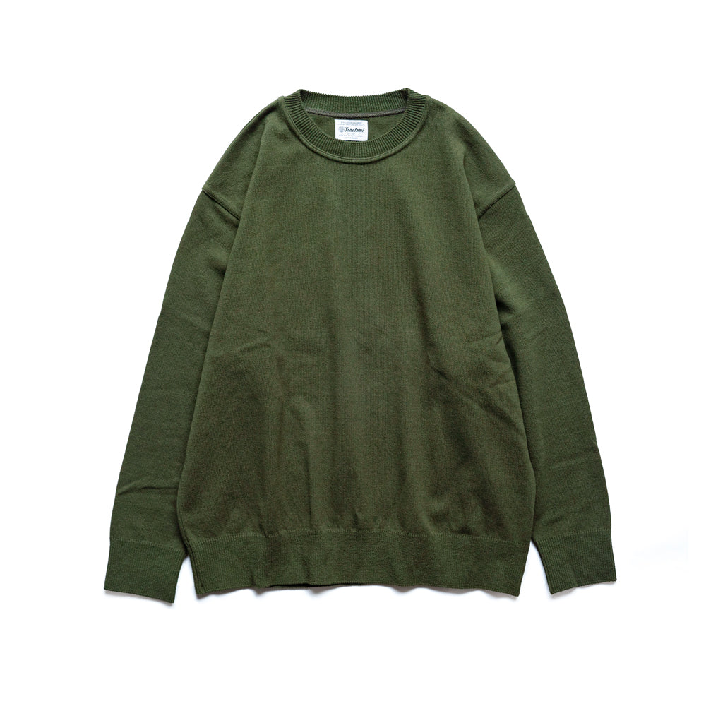 Yonetomi  WAVE COTTON KNIT PULLOVER