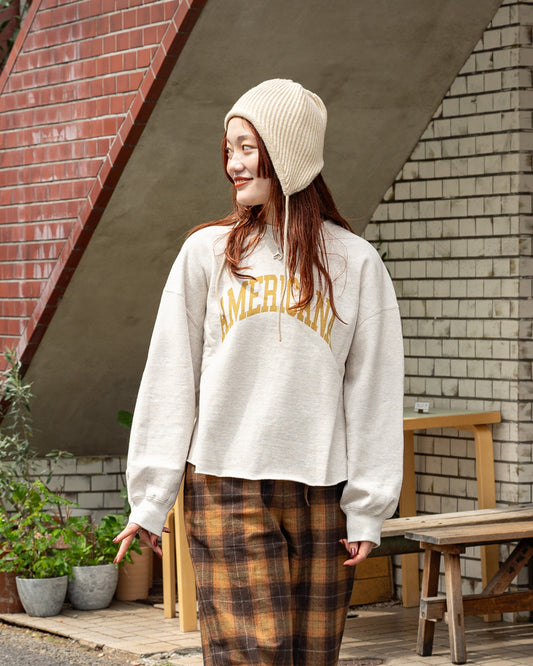 Americana CROPPED CUT OFF SWEAT