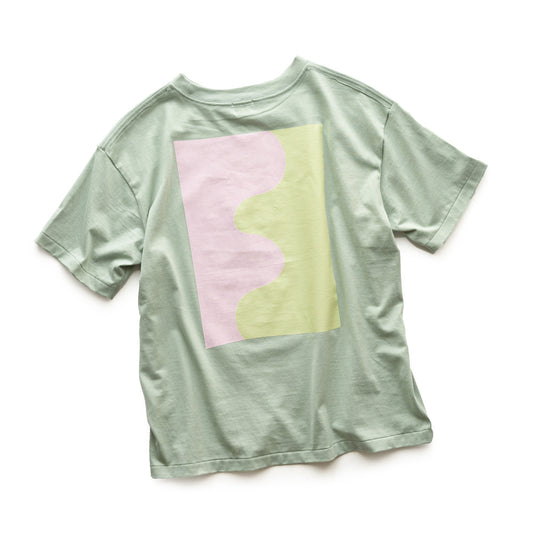 F F F   Back print tee "F"  -Mint