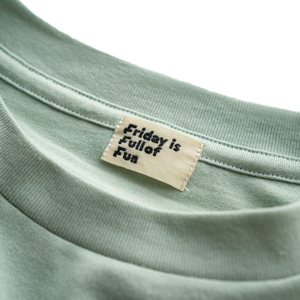 F F F   Back print tee "F"  -Mint