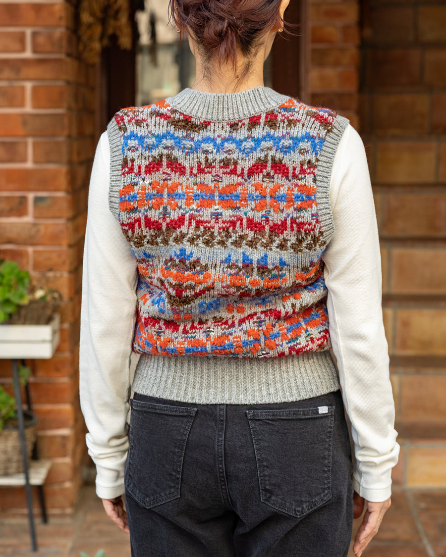 COOHEM KOUHEN FAIR ISLEL KNIT VEST