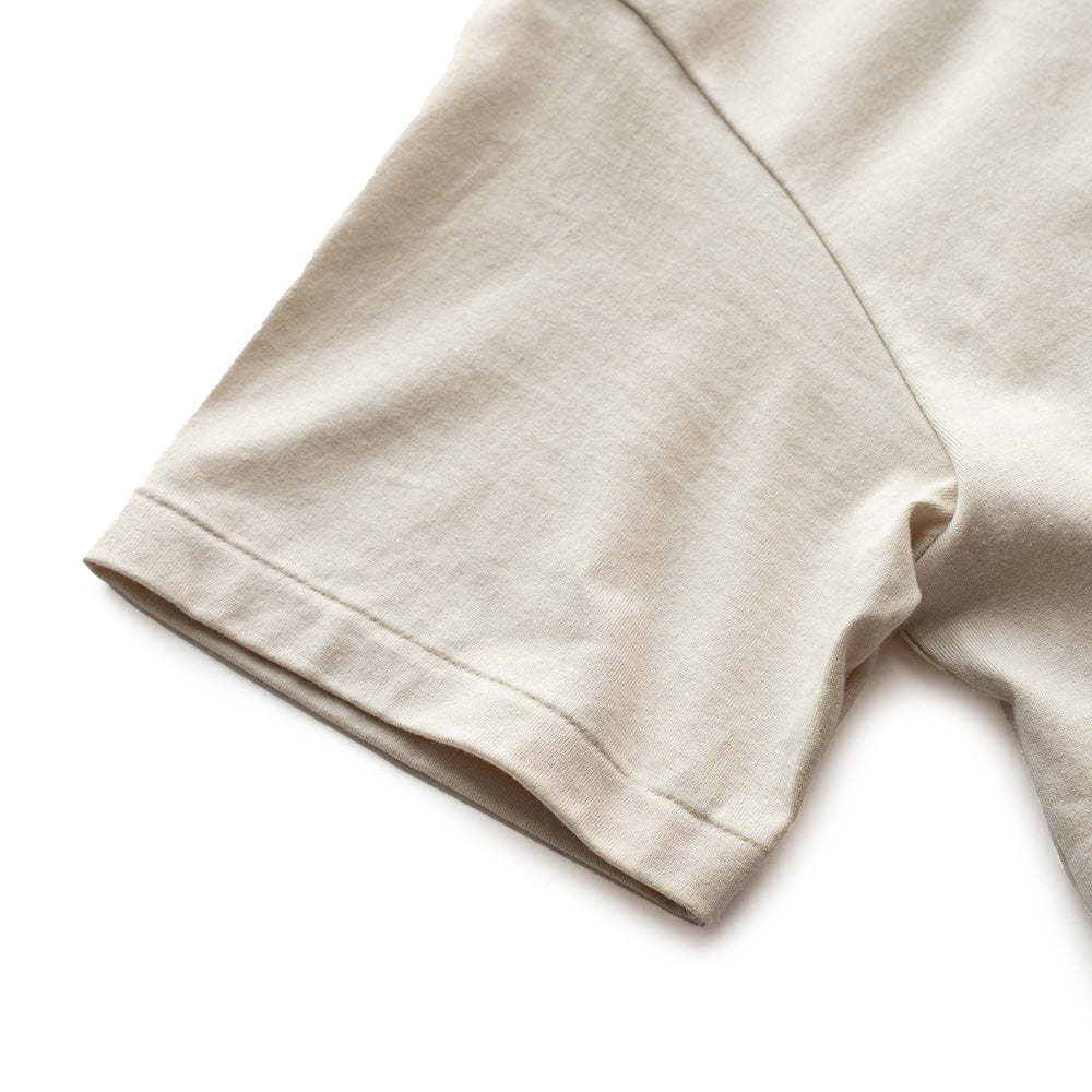 F F F   Back print tee "F"  -Greige
