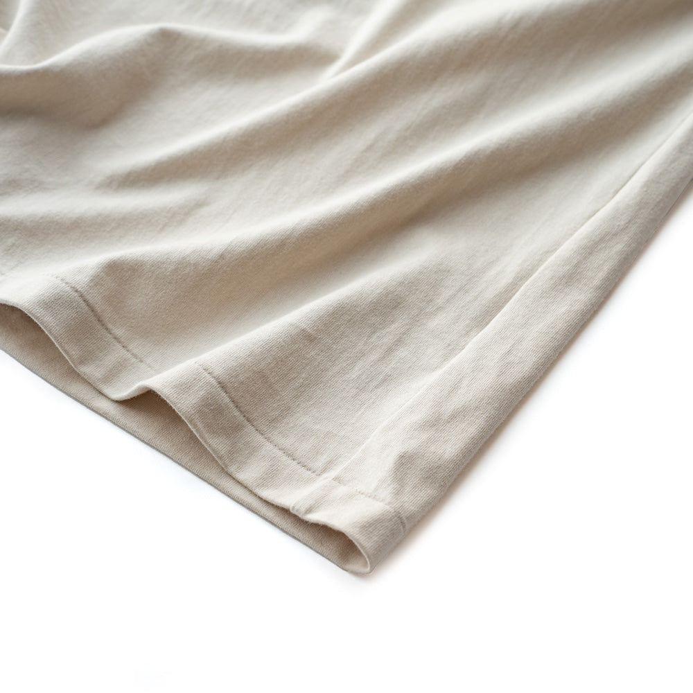 F F F   Back print tee "F"  -Greige