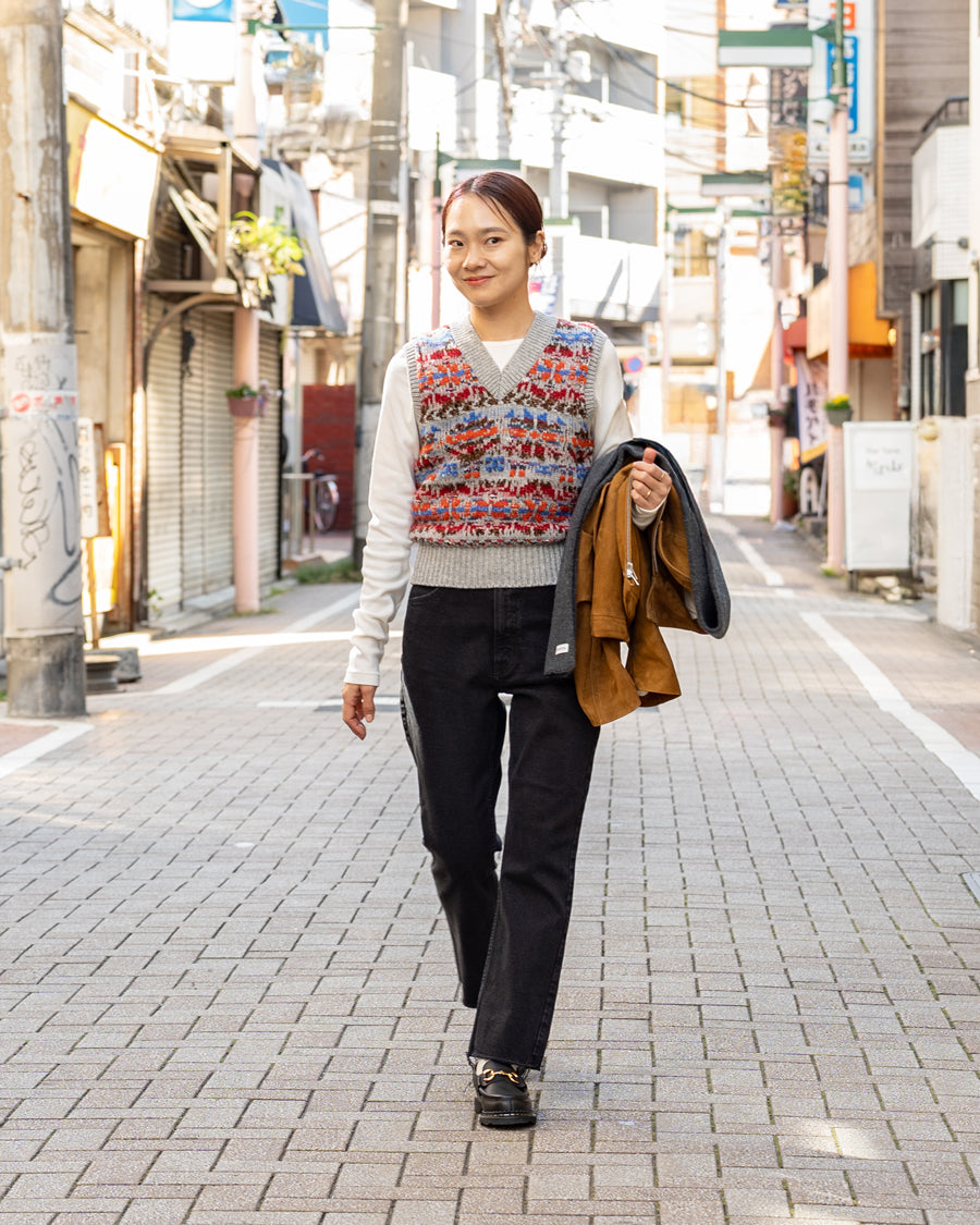 COOHEM KOUHEN FAIR ISLEL KNIT VEST