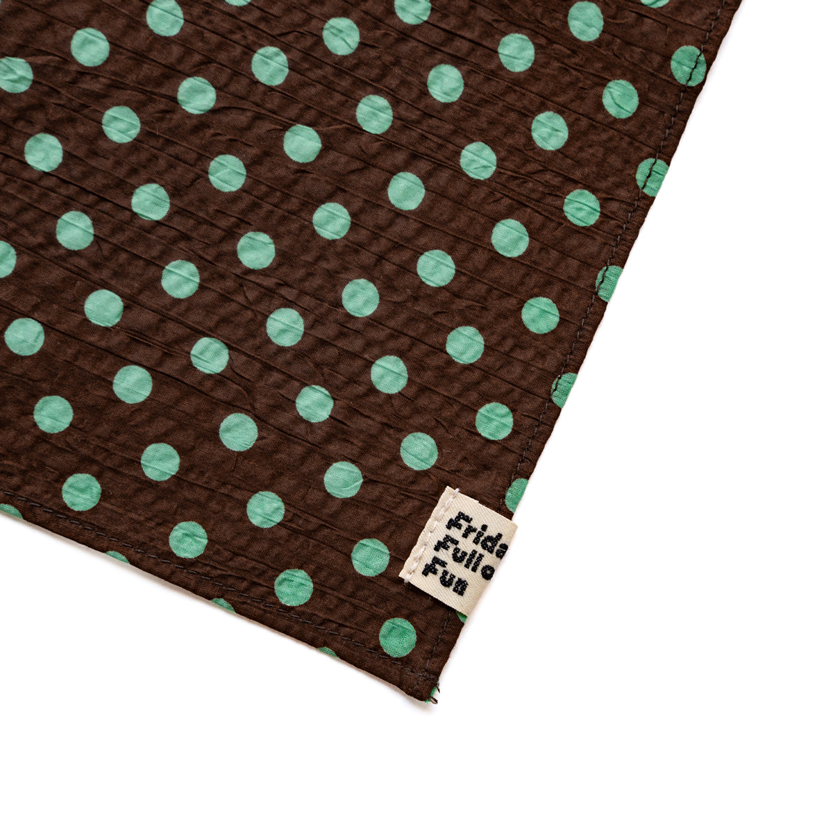 F F F   Scarf -Dot print