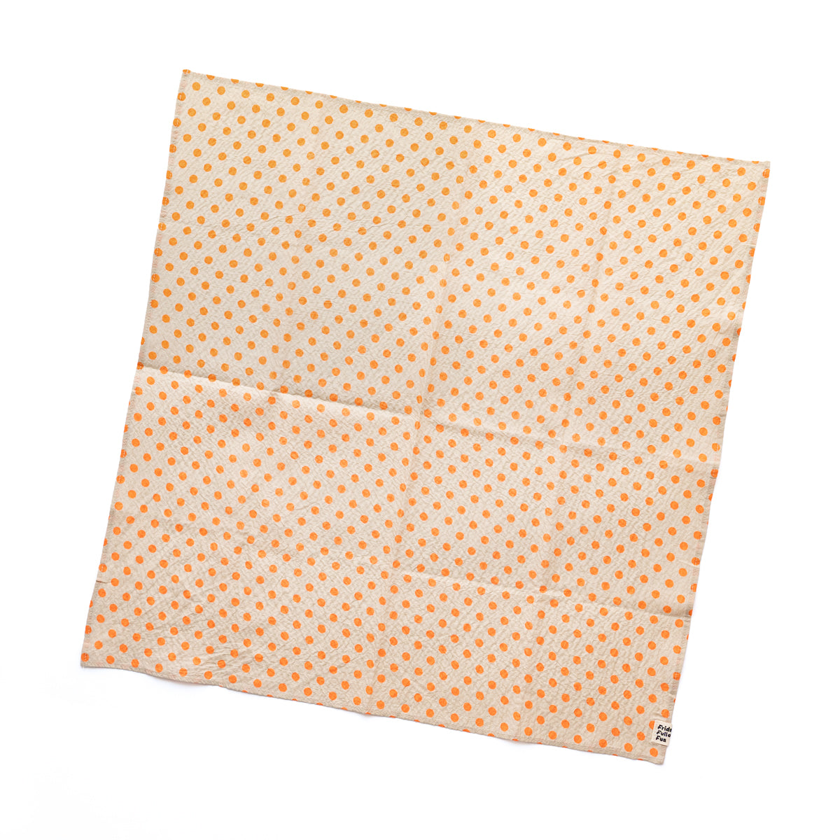 F F F   Scarf -Dot print