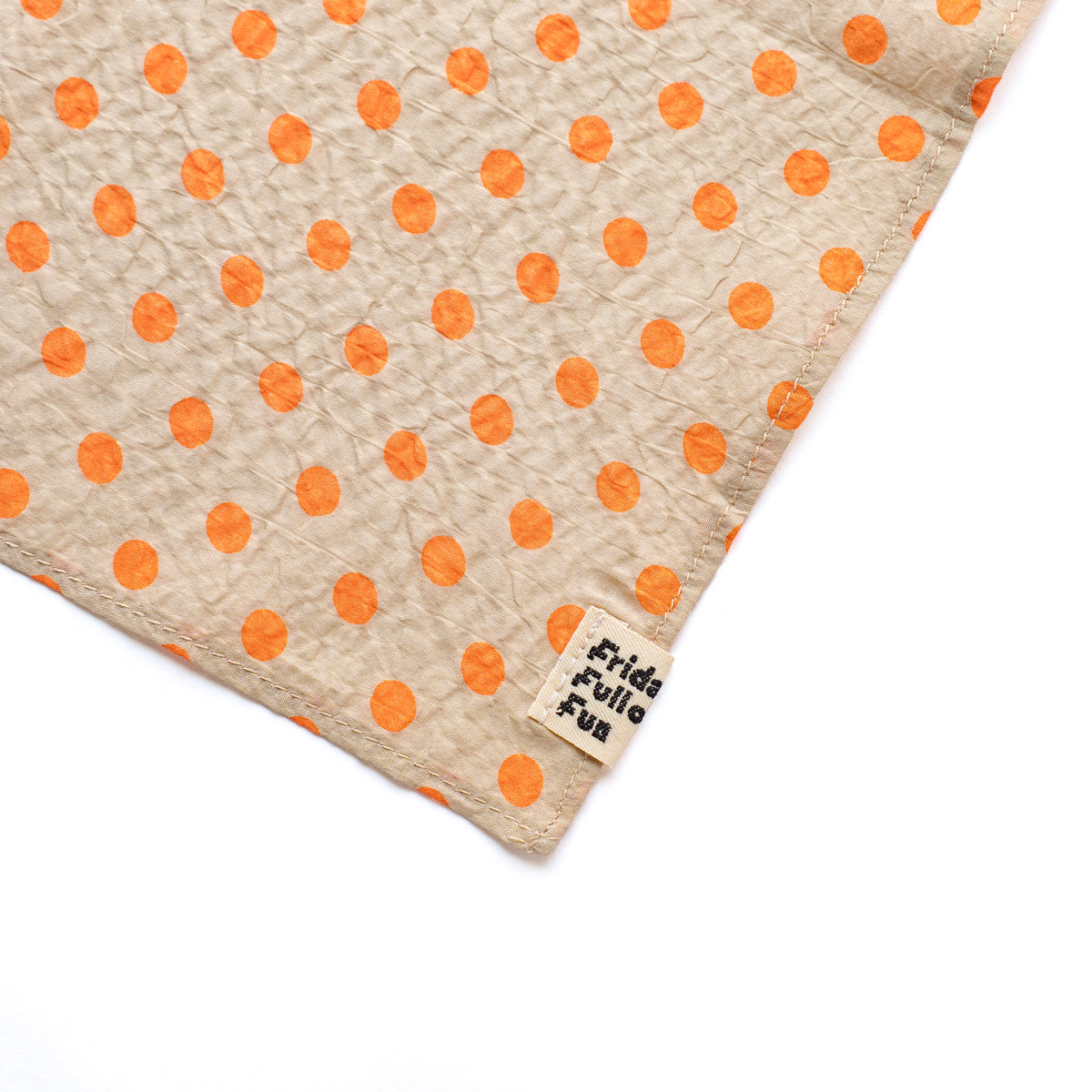 F F F   Scarf -Dot print