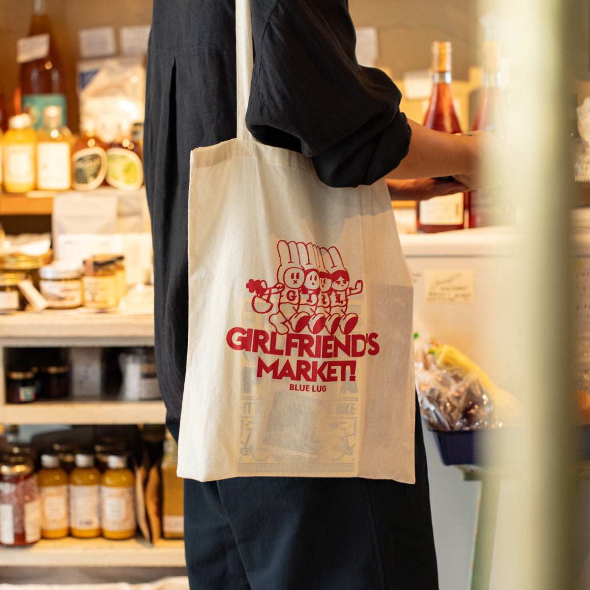 BLUE LUG Girlfriend's tote bag