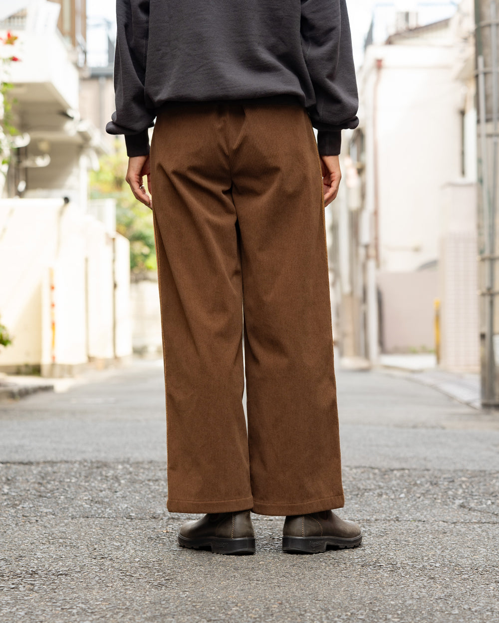 COOHEM  KNIT SIDELINE CORDUROY PANTS