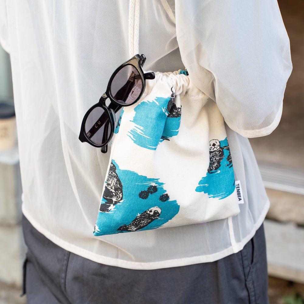 TEMBEA　巾着 POCHETTE -RAKKO PRINT